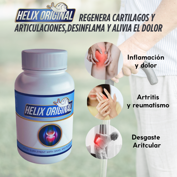 Helix Original Pack 2+1 - Suplemento Natural para Artritis y Artrosis