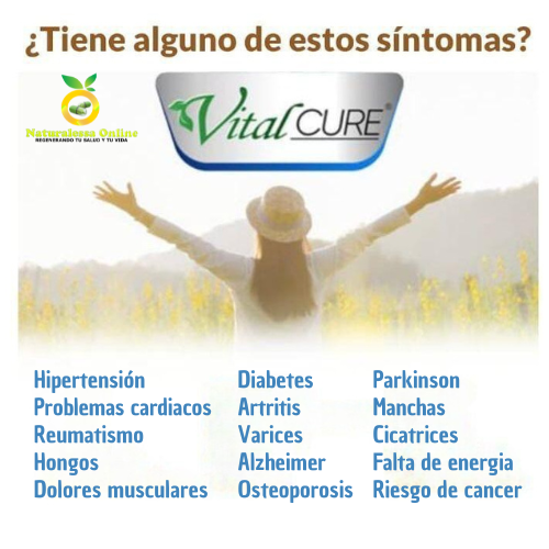 Pack Vital Cure 3x1 60 capsulas promoción de 3 Frascos