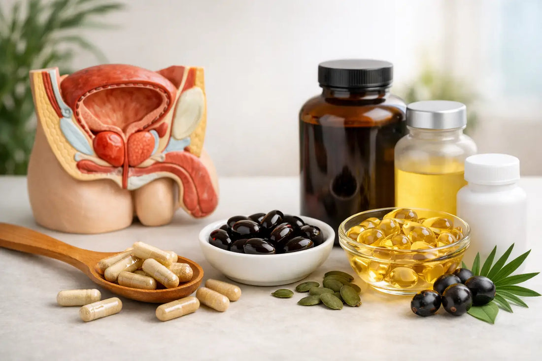 7 mejores suplementos para salud prostática
