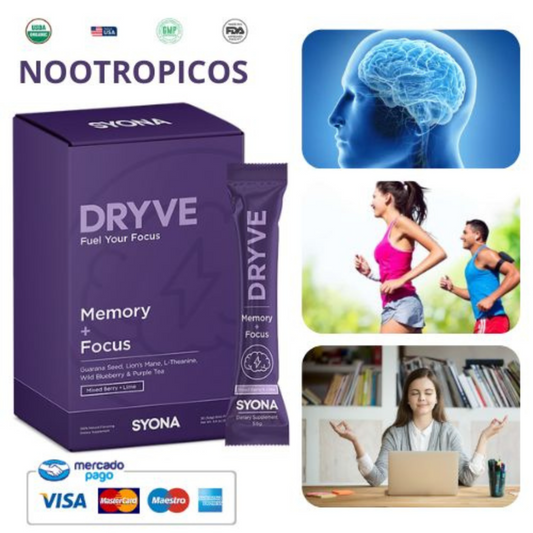DRYVE SYONA (Salud mental y Nutrición Cerebral) 30 sobres
