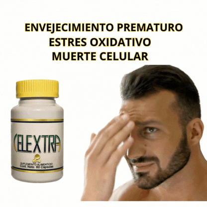 Pack Celextra 60 capsulas oferta 3x1  (Chlorella , Aphanizomenon flos aquae AFA ) 3 frascos